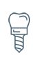 implant dentistry icon